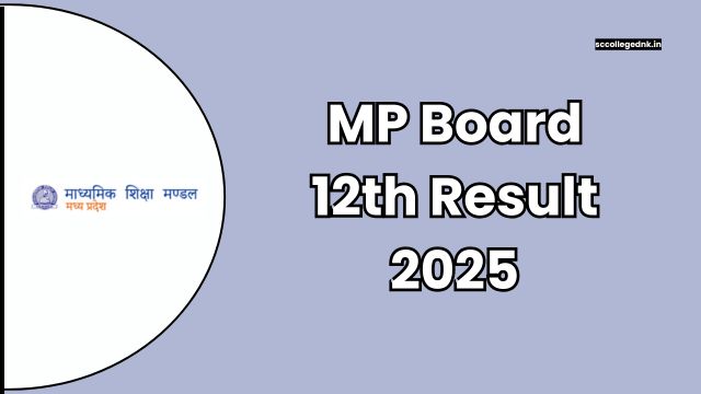 MP Board 12th Result 2025