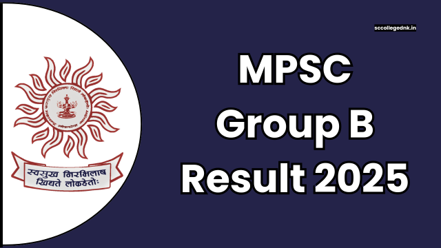 MPSC Group B Result 2025