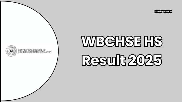 WBCHSE HS Result 2025